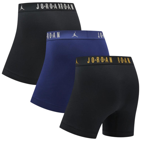 Jordan Ανδρικό εσώρουχο Flight Cotton Core Boxer Briefs 3-Pack